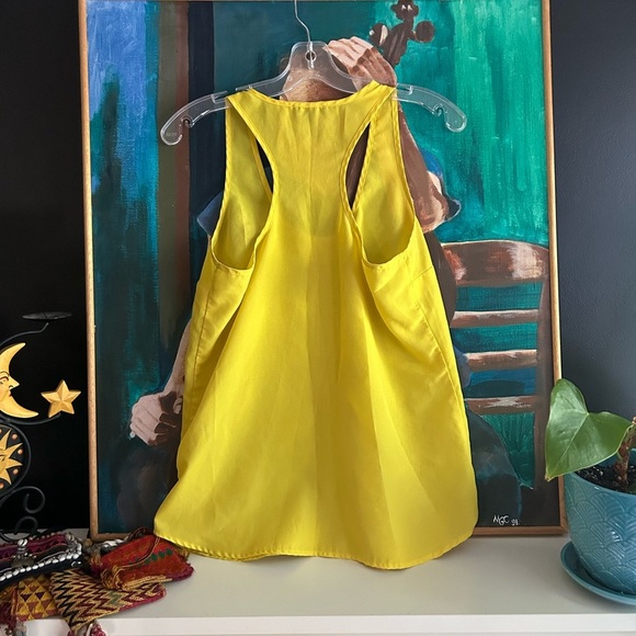 Jacob Sunny Yellow Women's Tank Top M - Picture 6 of 16